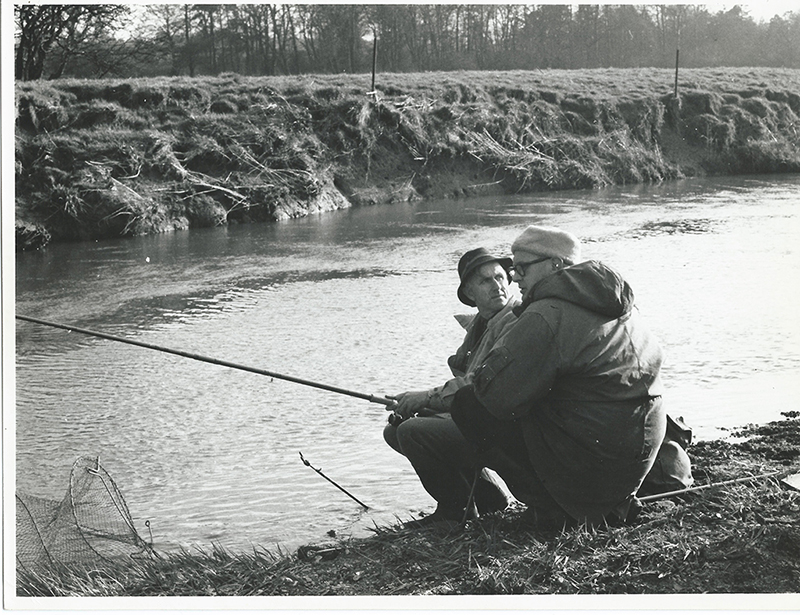 Pete and Dick with the BBC